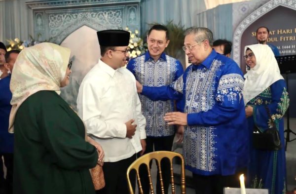 Anies Baswedan Bersama AHY dan SBY